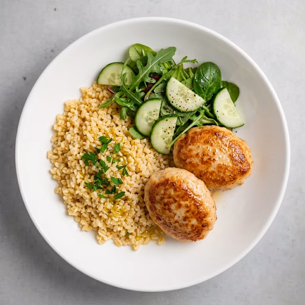 Bulgur & Cutlets