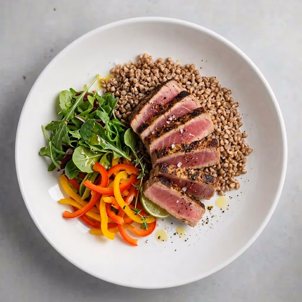 Buckwheat & Seared Tuna