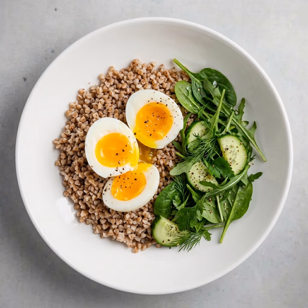 Buckwheat & Soft-Boiled Egg