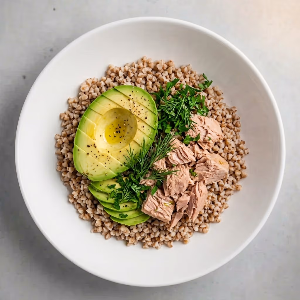 Buckwheat, Tuna, Avocado
