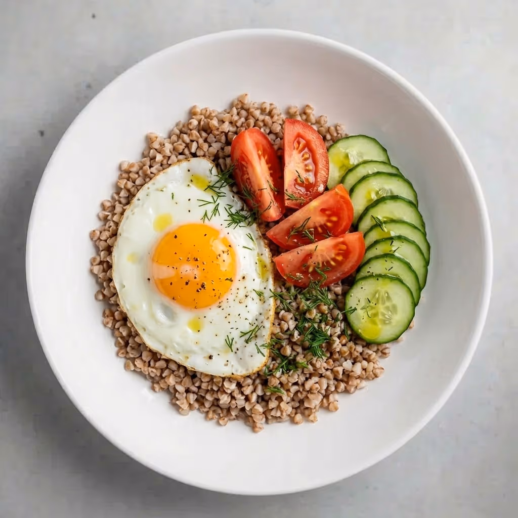 Buckwheat, Egg, Veggies