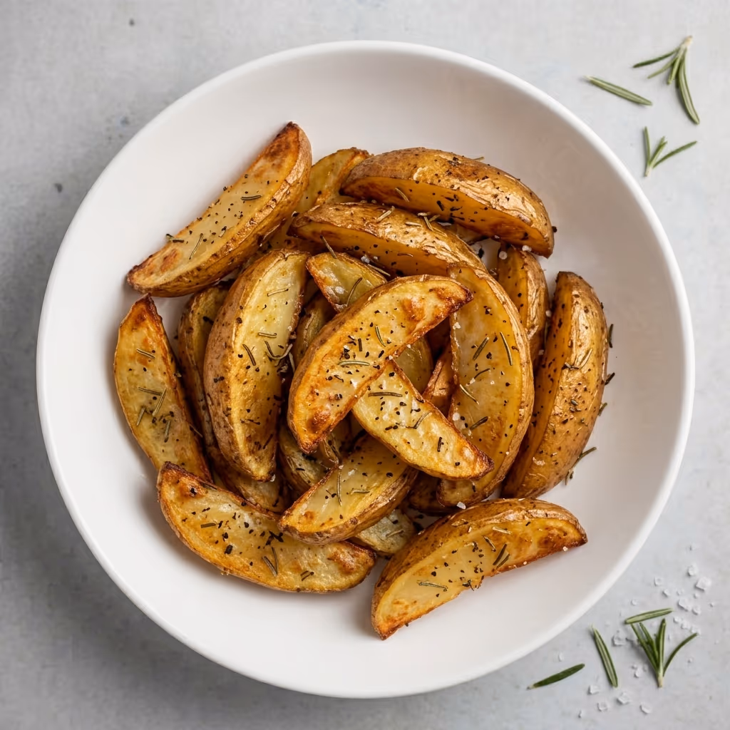 Roasted Potato Wedges with Rosemary