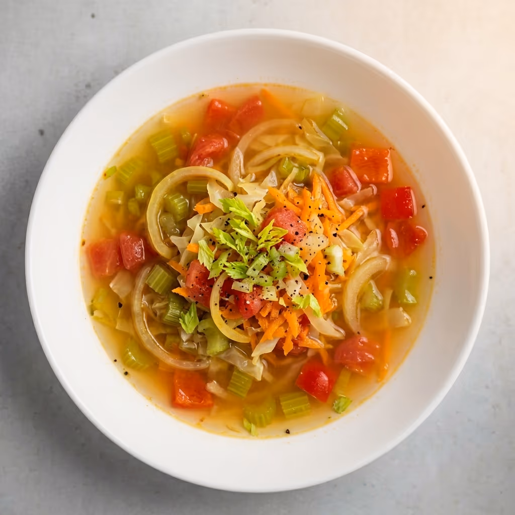 Light celery soup