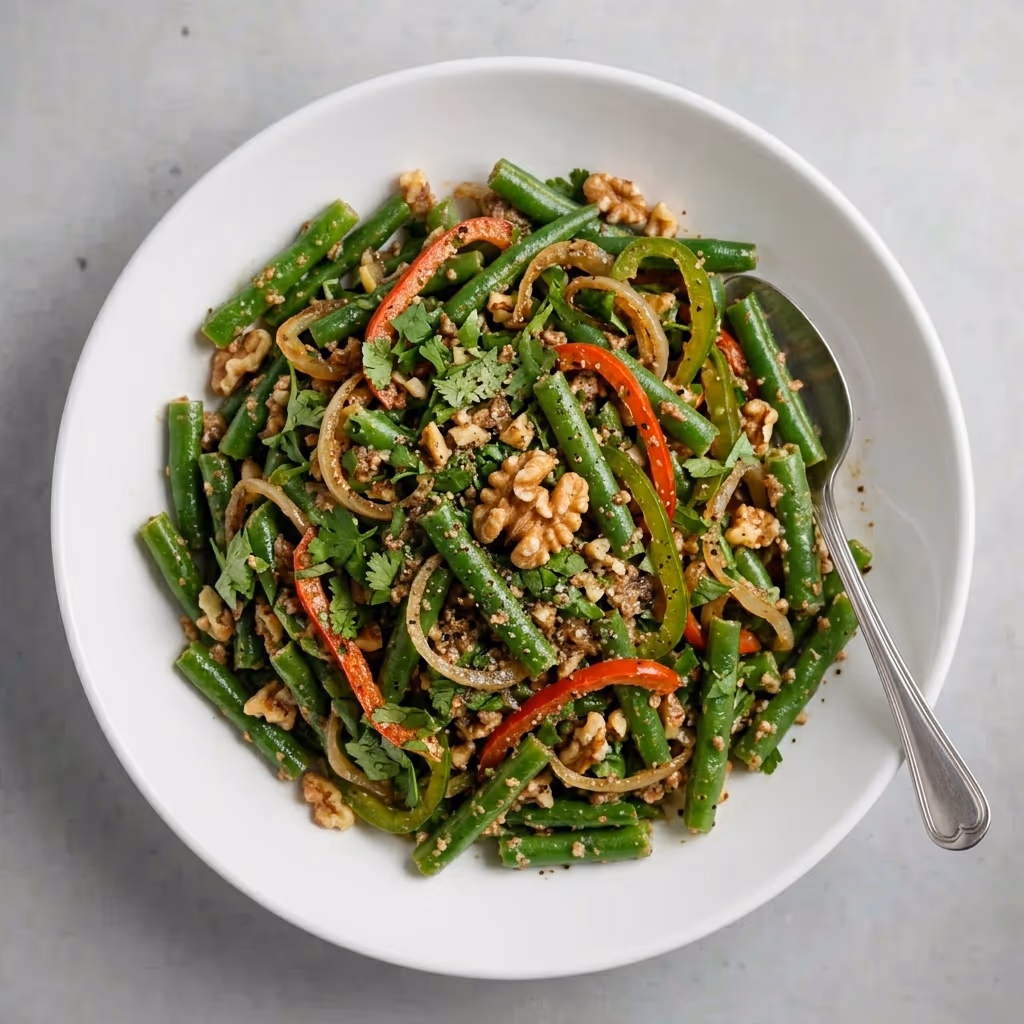 Green Beans with Walnuts