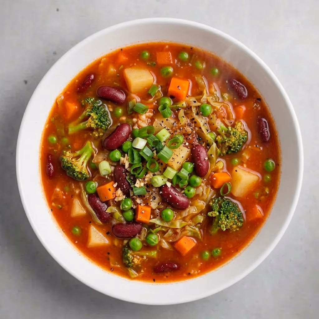 Tomato vegetable soup