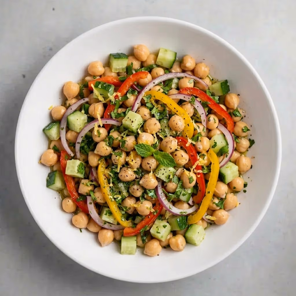 Chickpea salad