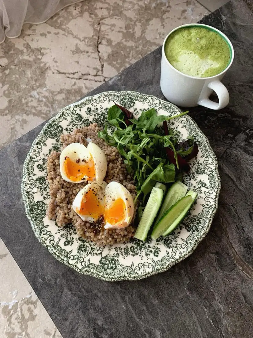 Buckwheat & Soft-Boiled Egg