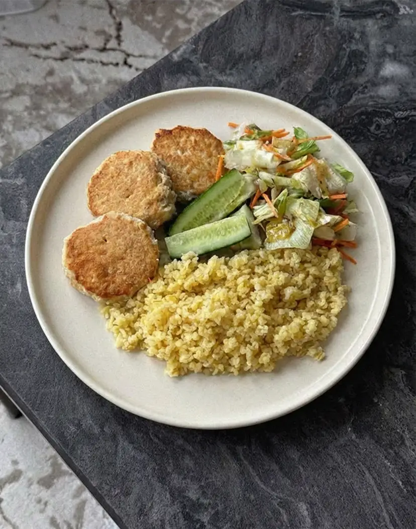 Булгур та котлети