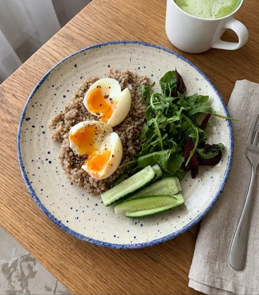 Гречка та яйце некруто