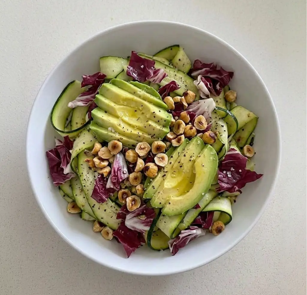 Салат із кабачків та авокадо