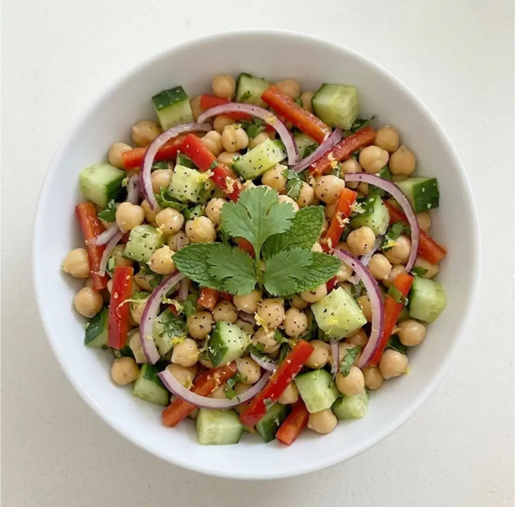 Салат із нуту