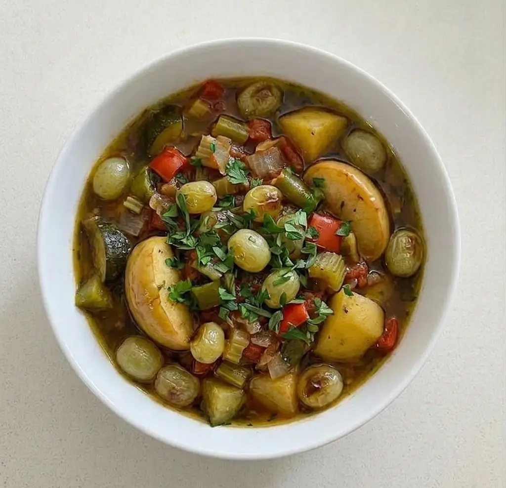 Рататуй з виноградом