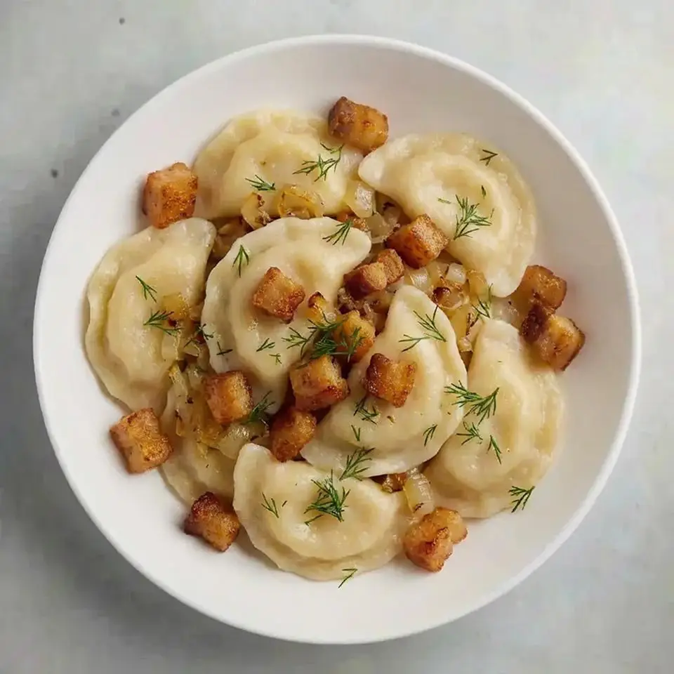 Вареники із зазсмажкою